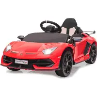 Jamara Ride-on Lamborghini Aventador SVJ rot 12V 2,4GHz