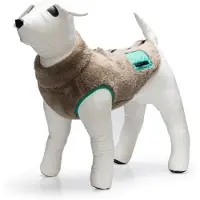 Beeztees Hundemantel Teddy taupe, Rückenlänge: 20 cm