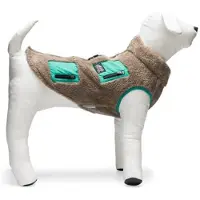 Beeztees Hundemantel Teddy taupe, Rückenlänge: 28 cm