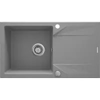 Deante 1-bowl granite sink with drainer