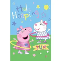 Pipsa Possu Peppa Pig Fleecedecke Kuscheldecke 100 x 150 cm weiche Decke