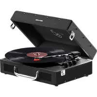 Mixx Revival 55 Stereo Vinyl Record Deck schwarz