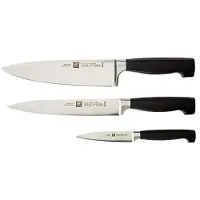 Zwilling 35290-003-0, Messer-Set, Stahl, Edelstahl, Schwarz, 10 cm, 20 cm