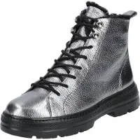 Paul green Schnürstiefelette Silber 37.5