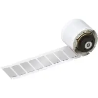 Brady M7-7-7593-SL, EPREP, Polyester, Silber, glänzend, 35.00 x 18.00 mm, permanent (100 E.)