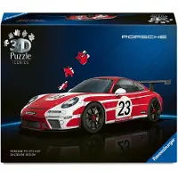 Ravensburger 3D Puzzle 108 Teile - Iconics: Porsche 911 "Salzburg Edition"