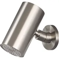 Wiesbaden | Runder Duschkopf - 15 X 8 Cm - 1-stufig - Wandmontage - Pvd Gebürsteter Stahl