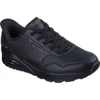 SKECHERS Slip-ins: UNO - Banksia Luxe schwarz 42
