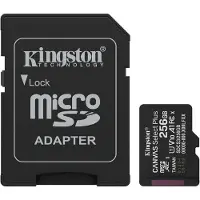 Kingston 256gb Microsdxc Canvas Select Plus Gen3 150mb/s A1 Speicherkarte