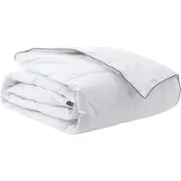 vidaXL Winterbettdecke Weiß 260 x 220 cm Feder