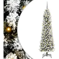 vidaXL Viggo (mit LEDs und weiss/grauen Kugeln)
