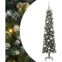 vidaXL Jasper (mit LEDs und weissen/grauen Bällen)