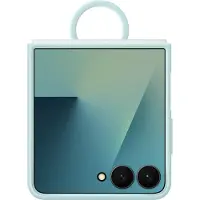Samsung Original Galaxy Z Flip 7 Hülle - Silikon - Backcover/Soft Case - Mintgrün