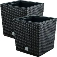 Wellhome 2 Zeit Topf Einheiten Mit Einem Würfel Zum Pflanzen 64l 40x40x41 Cm