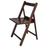 Wellhome Nordstuhl Aus Buchenholz Mit Walnuss-finish 43x47x79 Cm