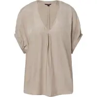 Comma Blouses Beige Größe: 46 | Blusen Outlet | Damen | Braun