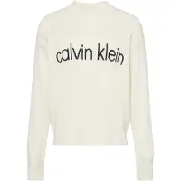 Calvin Klein Jeans - Sweaters White - Größe L - weiß