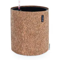 Lechuza 'Trendcover 32 Kork', dark natural, ca. Ø 32 x H 33 cm