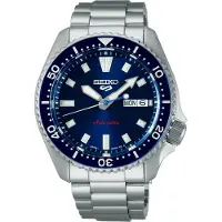 Seiko SRPL83K1 5 Sports Herren-Armbanduhr Automatik Blau