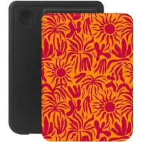 Selencia Vivid Klapphülle für das Kobo Clara Colour / Clara BW - Tropical Vibes Apricot
