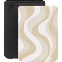 Selencia Vivid Klapphülle für das Kobo Clara Colour / Clara BW - Desert Waves Beige