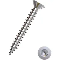 Connex - TX SCREW - Rostfreier Stahl - 4,0 x 30 - 500 Stück