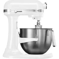 KitchenAid 5KSM7591XEWH 6,9L Heavy Duty Küchenmaschine + Schüsselheber Weiss