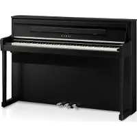 Kawai CA901 Digitalpiano-Bundle Schwarz satiniert