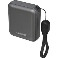 Dudao K22+ 10000Mah 22,5W Usb-C Powerbank Mit Anhänger/Kabel - Grau