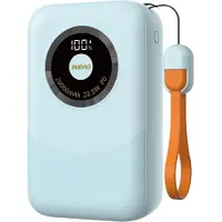 Dudao K21-BL, 10000 mAh, Lithium Polymer (LiPo), 3,85 V, 22,5 W, Hellblau