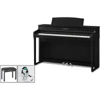Kawai CA-501 Digitalpiano Schwarz Set