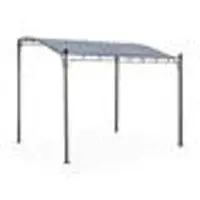 Sweeek - Wand-Pergola 3x2,5 m - Grau