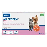 Virbac Allerderm Spot-on 6 x 2 ml - (kleine Hunde & Katzen)