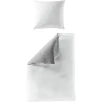Bierbaum Renforce Bettwäsche Set 3297-12 white 135 x 200 cm Baumwolle