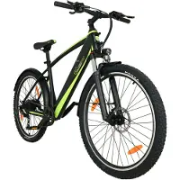 Sachsenrad E-Bike "R8 Flex III" Gr. 48, schwarz, Elektrofahrräder, 48cm, 27,5 Zoll (69,85cm), E-Bike, LCD-Steuerdisplay, Fahrmodus Pedelec, LED- Beleuchtung