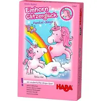 Haba Eenhoorn Flonkerglans – Flonkerbingo, Kartenspiel, Glücksspiel, 3 Jahr(e), Familienspiel