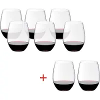 Riedel Gläser-Geschenkset The O Cabernet-Merlot (Pay 6 Get 8)
