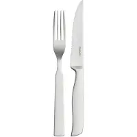 Fiskars All Steel Steak Besteck-Set, 12-teilig