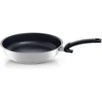 Fissler Bratpfanne "Adamant premium Edelstahlpfanne beschichtet" Edelstahl 18/0 1 Stk. tlg. induktionsgeeignet, kratzfeste Antihaft-Beschichtung, Made in Germany