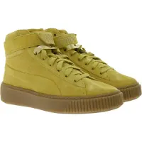 Puma Suede Platform Mid Damen Plateau-Sneaker Echt-Leder Hi-Top Sneaker 366018 03 Sand-Beige