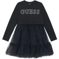 GUESS Kleid für den Alltag J5YK03 KAUH0 Schwarz Regular Fit