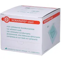 NOBAMED Nobarapid steril 10x10 cm 1er Kompressen 50 St