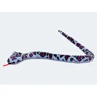 Semo Plüschtier Schlange 150 cm, blau lila, Kuscheltiere Stofftiere Schlangen Reptilien Kriechtiere