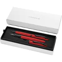 Pelikan Füllhalter & Kugelschreiber Jazz Noble Elegance im Set, Red