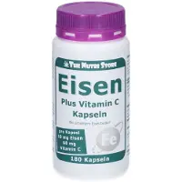Hirundo Products Eisen 10 mg+Vitamin C 60 mg Kapseln 180 St