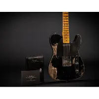 Fender MBD II 1952 Telecaster Super Heavy Relic - Aged Black 923-7002-829