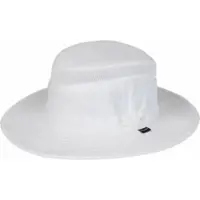 Tilley Hut Airflo Medium Brim LTM5 Unisex White-Maat 63