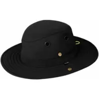 Tilley Hut All Weather Hat TWS1 Herren Black-Größe 56