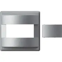 Gira TX-44 Standard Auto Control Schalterabdeckung Aluminium - 147065