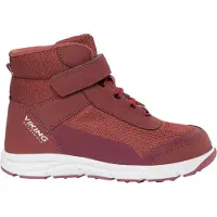 Viking Stiefel - Tex - Knöpfe Reflex Mid - Dark Pink - - 32 - Stiefel